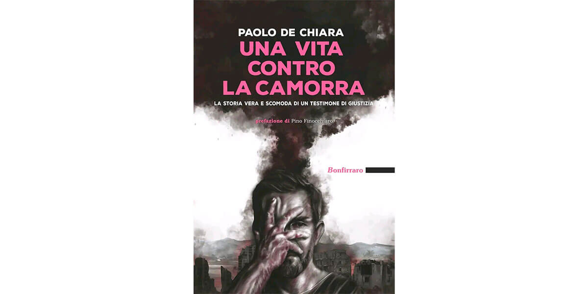 Copertina del libro una vita contro la camorra