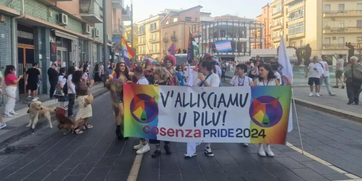 Corteo Cosenza Pride 2024
