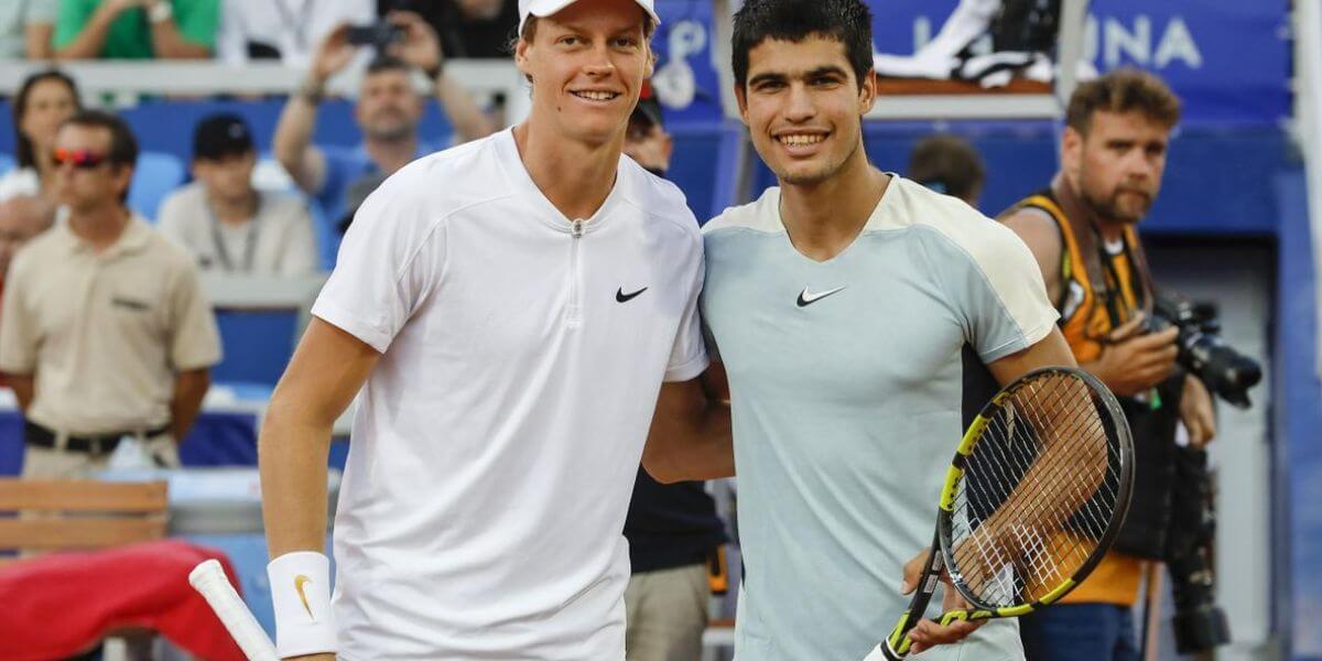 Jannik Sinner e Carlos Alcaraz