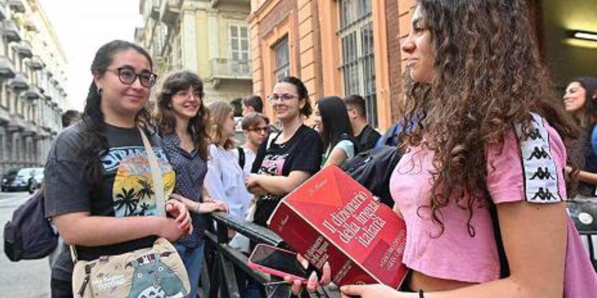 Studenti esame maturità