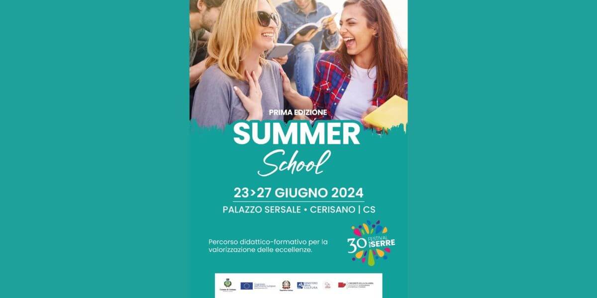 Locandina del Summer School Cerisano