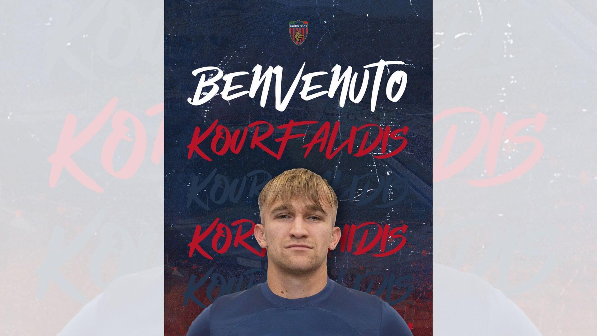 Christos Kourfalidis ufficiale Cosenza Calcio